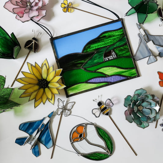 Country Cottage Landscape