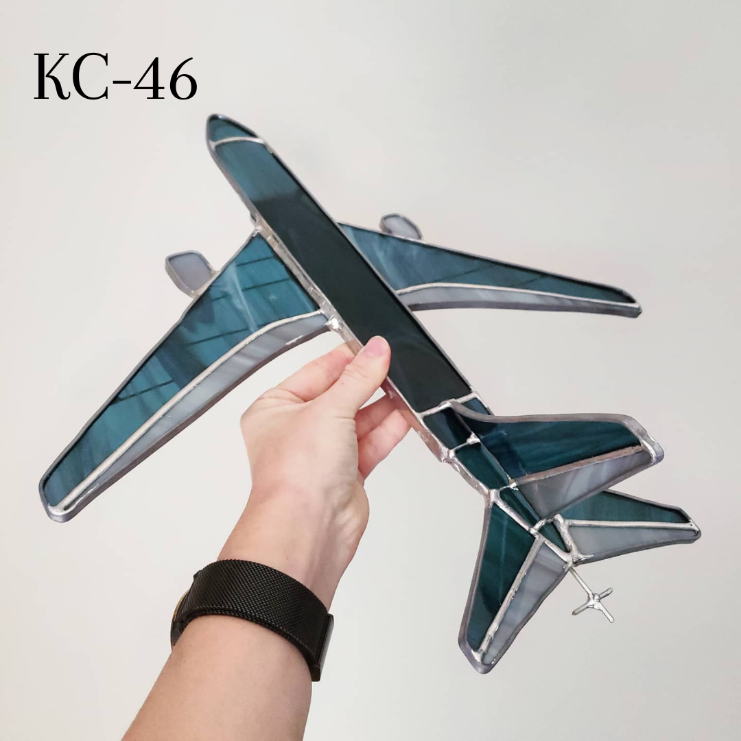 Custom Stained Glass Jet (KC, C, E, P, & B)