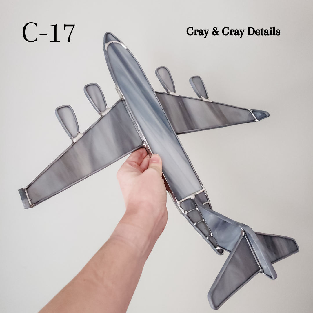 Custom Stained Glass Jet (KC, C, E, P, & B)