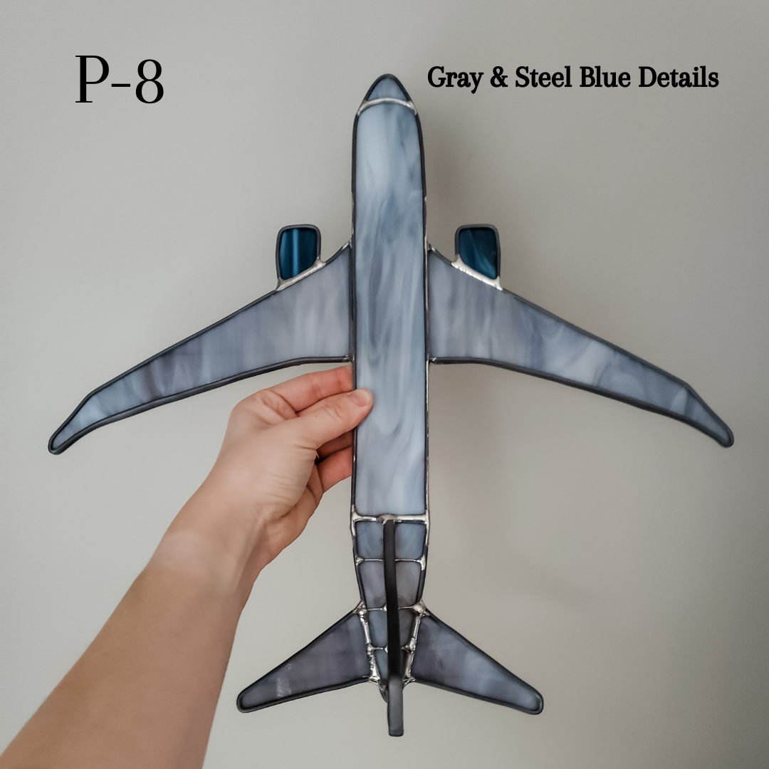 Custom Stained Glass Jet (KC, C, E, P, & B)
