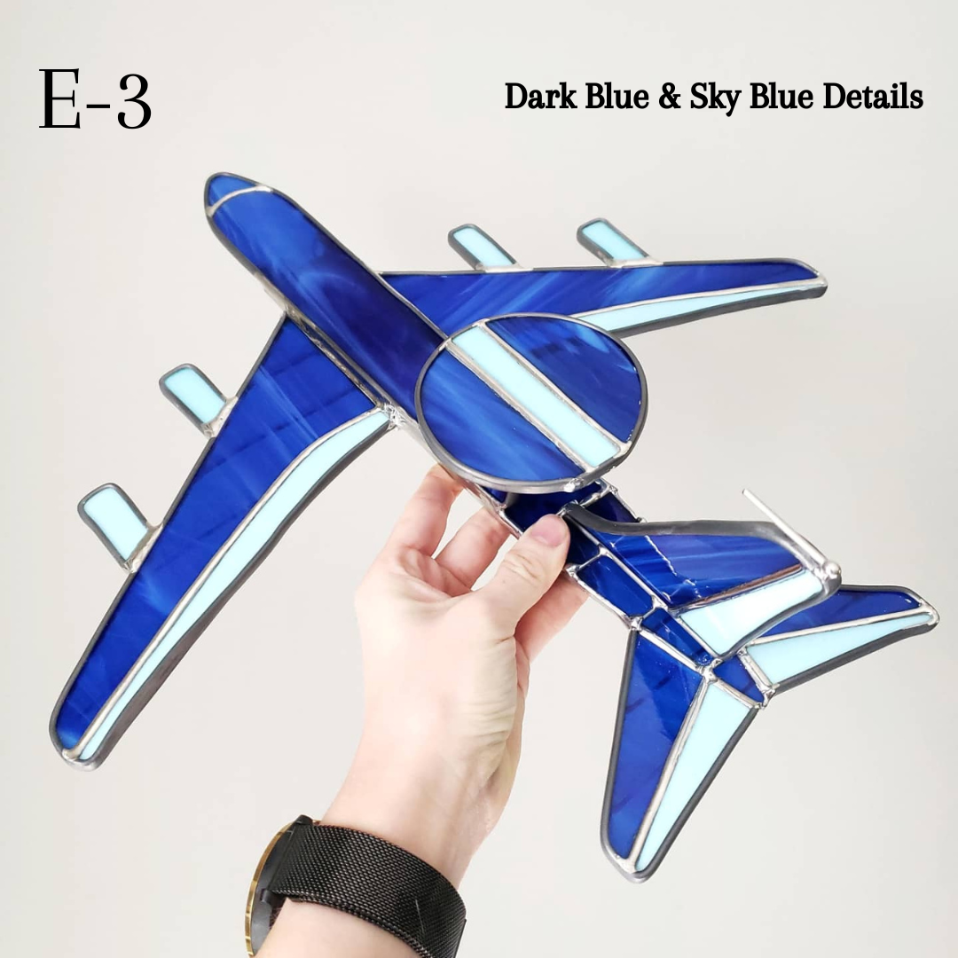 Custom Stained Glass Jet (KC, C, E, P, & B)