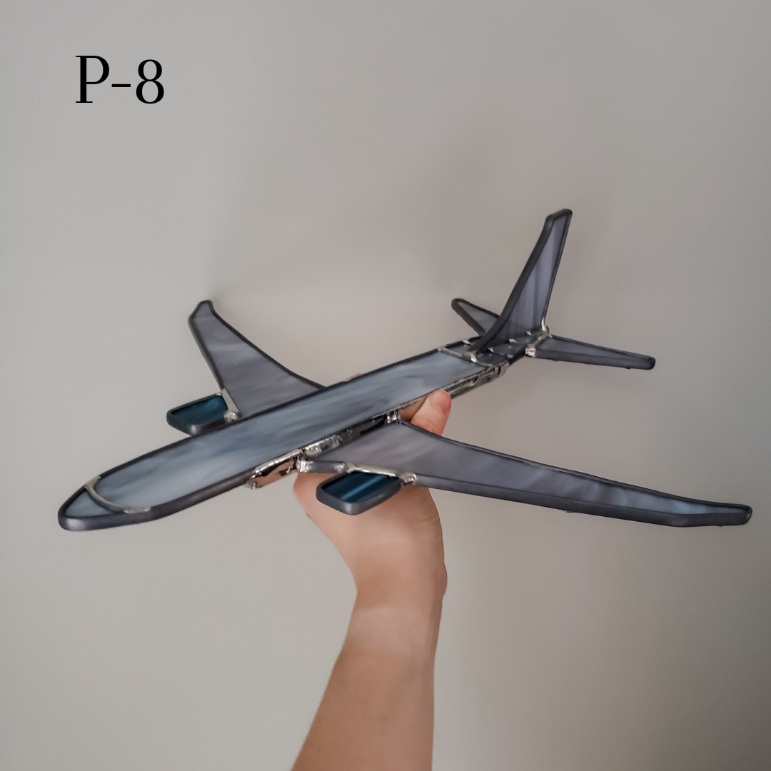 Custom Stained Glass Jet (KC, C, E, P, & B)