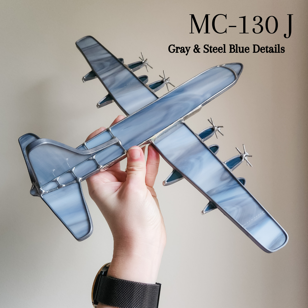 Custom Stained Glass Jet (KC, C, E, P, & B)