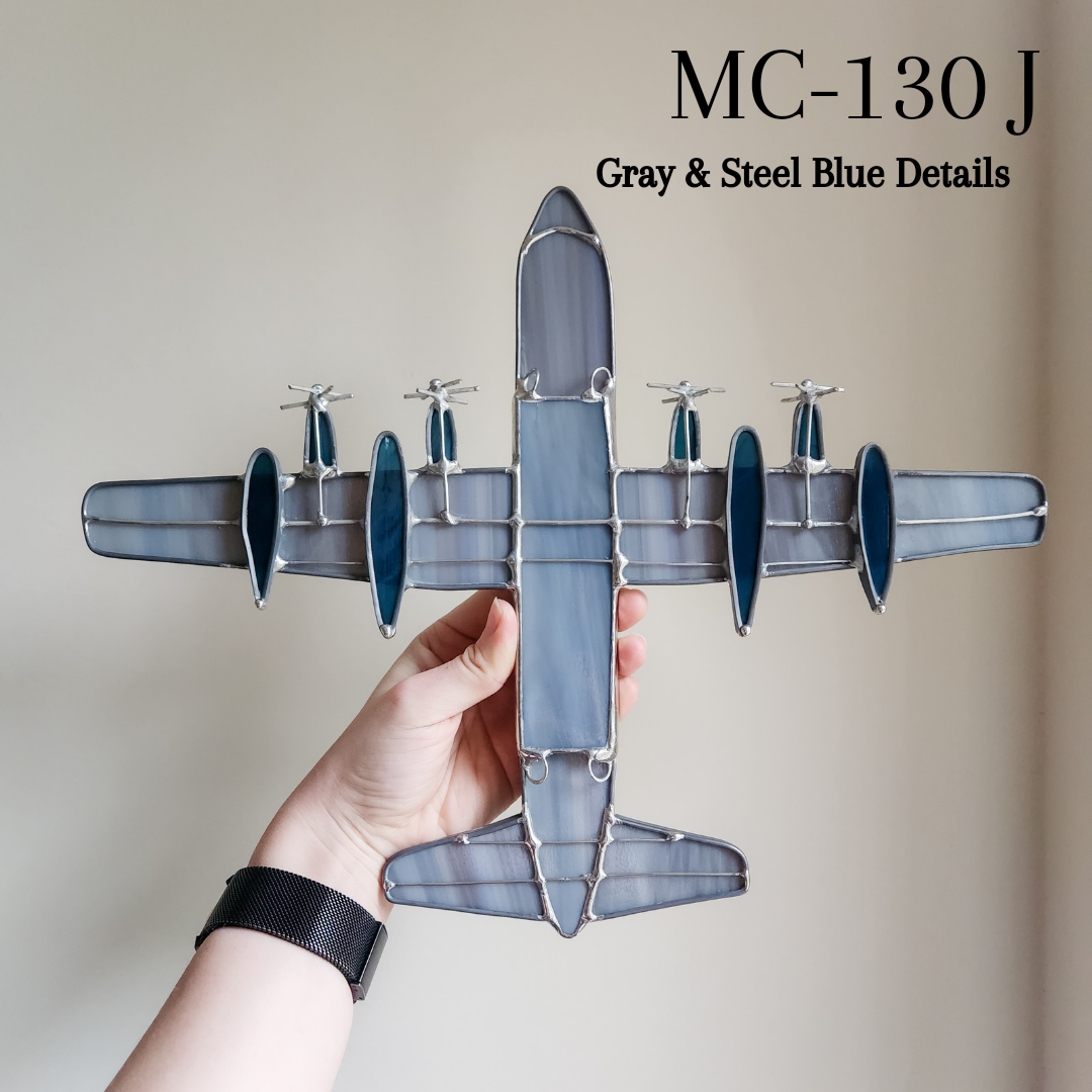 Custom Stained Glass Jet (KC, C, E, P, & B)
