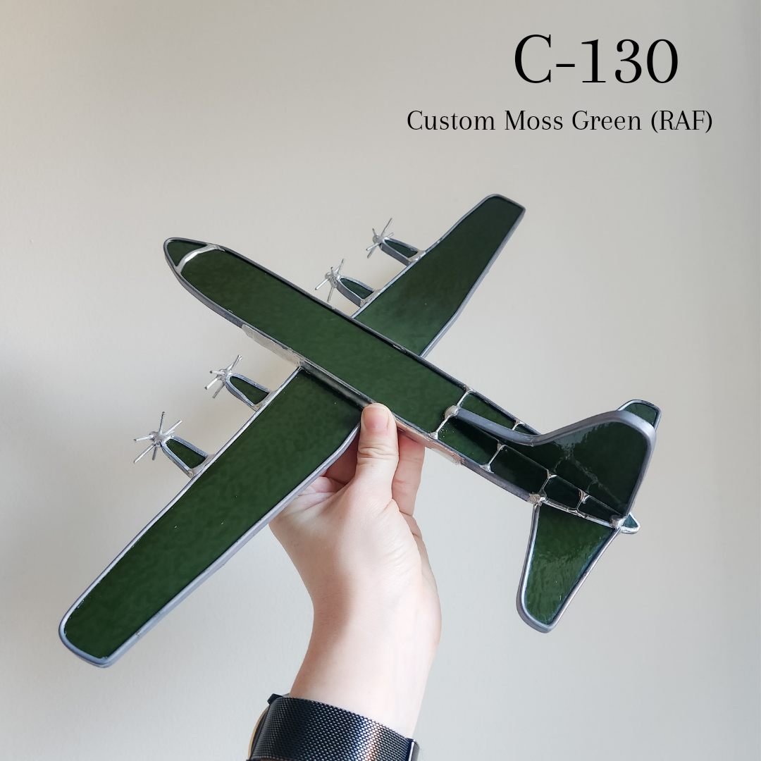 Custom Stained Glass Jet (KC, C, E, P, & B)