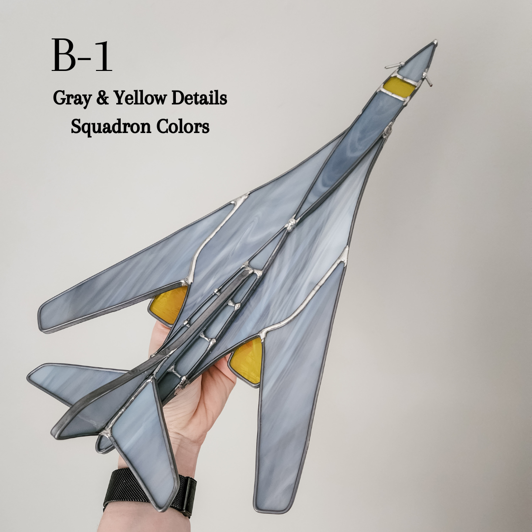 Custom Stained Glass Jet (KC, C, E, P, & B)