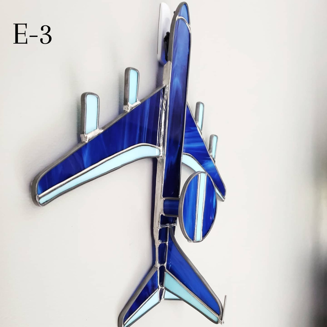 Custom Stained Glass Jet (KC, C, E, P, & B)