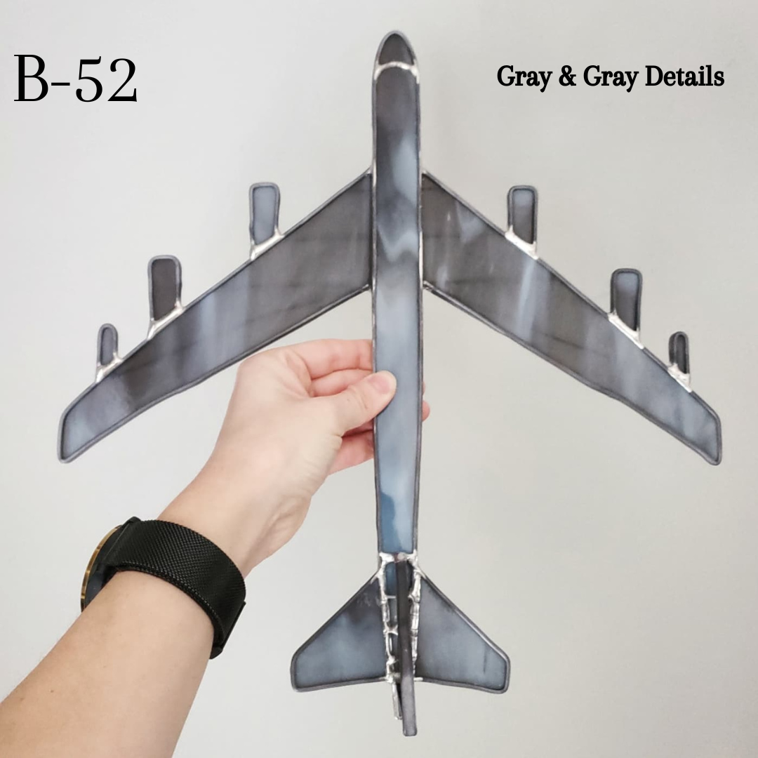 Custom Stained Glass Jet (KC, C, E, P, & B)