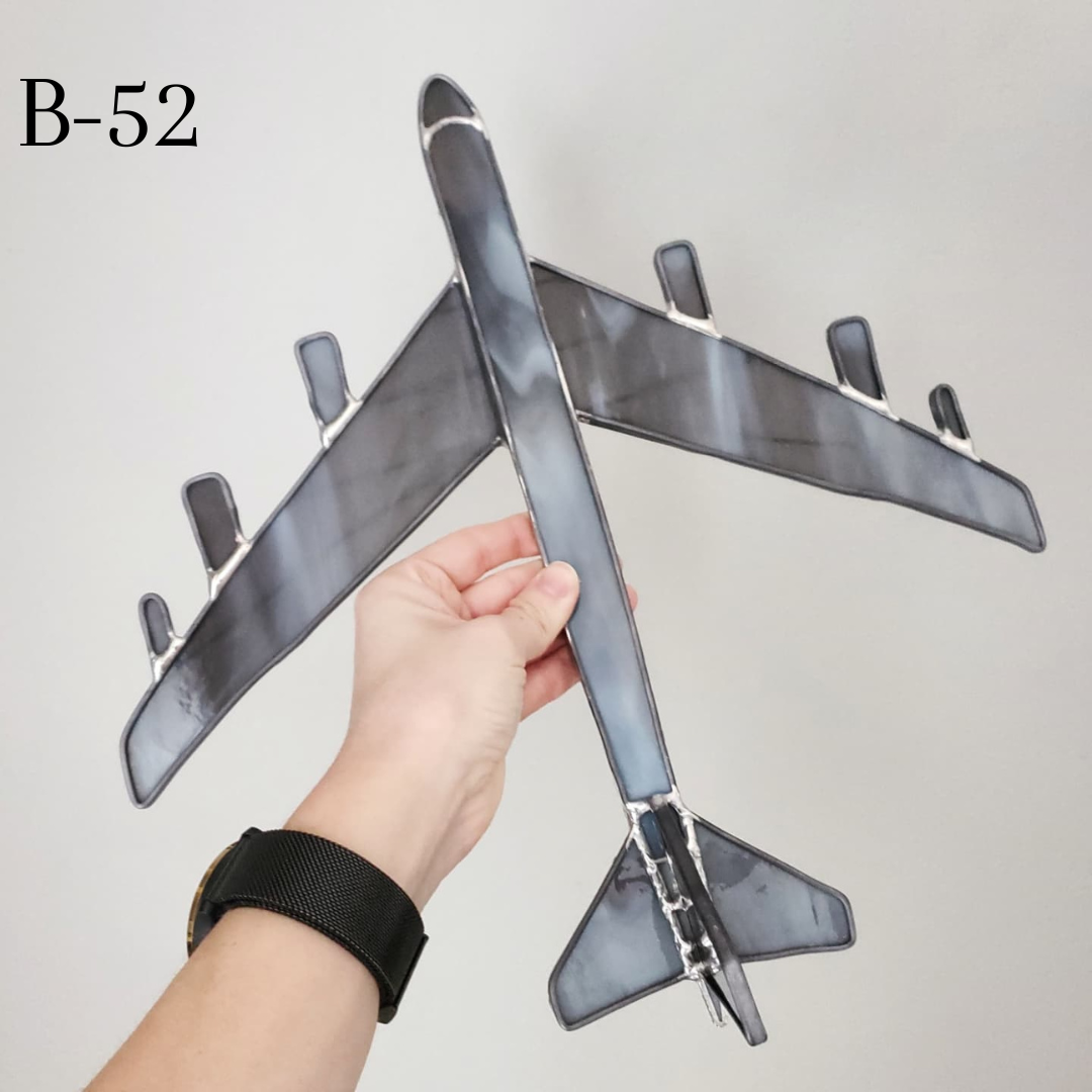 Custom Stained Glass Jet (KC, C, E, P, & B)