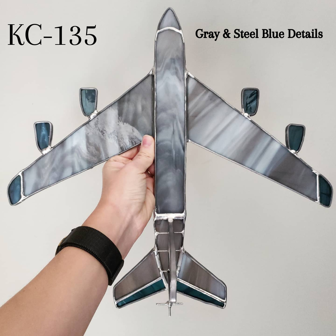 Custom Stained Glass Jet (KC, C, E, P, & B)