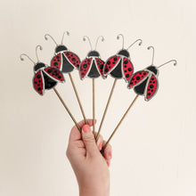Load image into Gallery viewer, Ladybug Plant Stake
