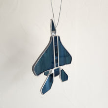 Load image into Gallery viewer, Mini F-15 Ornament - Steel Blue
