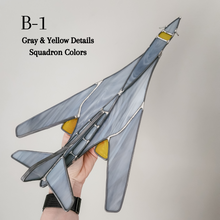 Load image into Gallery viewer, Custom Stained Glass Jet (KC, C, E, P, &amp; B)
