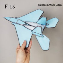 Load image into Gallery viewer, Custom Stained Glass Jet (F &amp; A)
