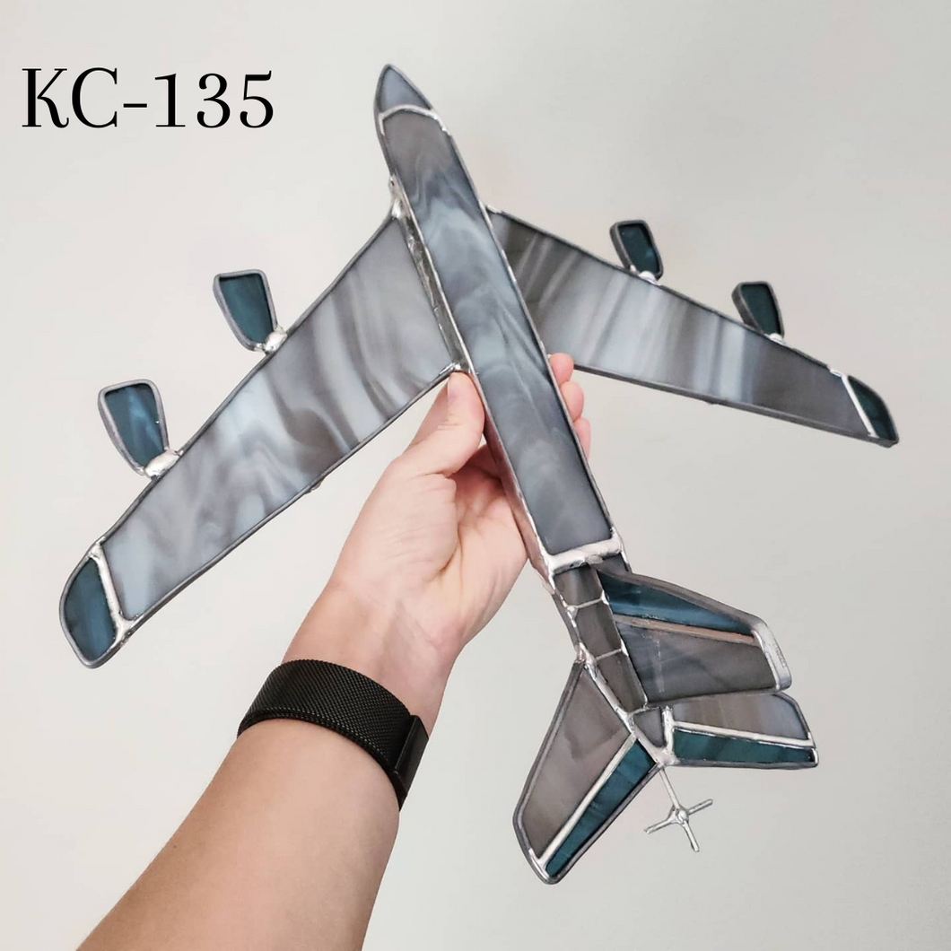Custom Stained Glass Jet (KC, C, E, P, & B)