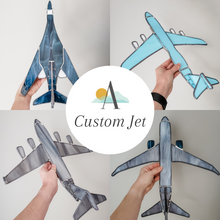 Load image into Gallery viewer, Custom Stained Glass Jet (KC, C, E, P, &amp; B)
